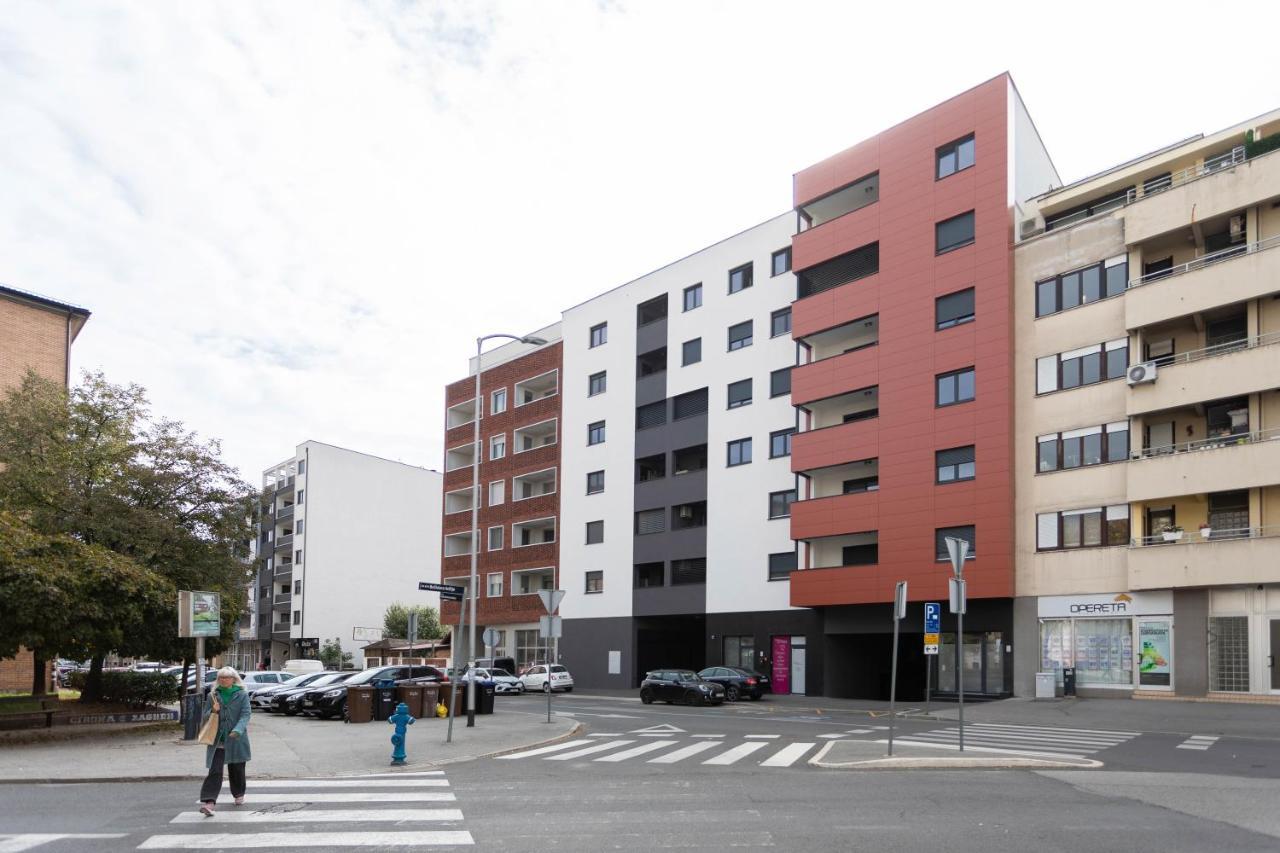 Design 2Bdr Apartment With Balcony- Free Parking Zagreb Eksteriør billede